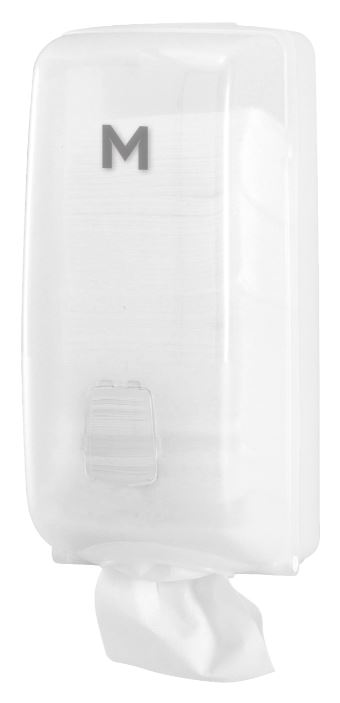Eco Interleave Tissue Dispenser - White, 700 Sheet Capacity (1) | LMD B2B