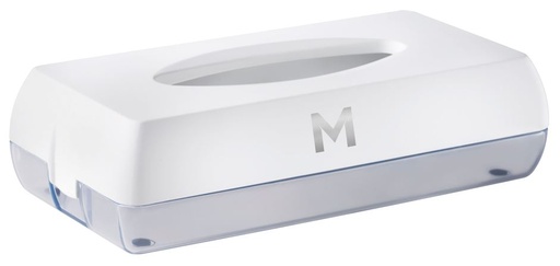 [LMD27630] Flat Tissue Dispenser - White, 100 Sheet Capacity (1) *Wall Mountable