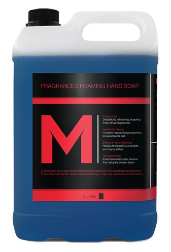 [LMD28043] Fragranced Foaming Hand Soap - Clear, 5L Refill Bottle (2)              