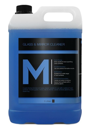 [LMD28200] Glass & Mirror Cleaner - Blue, 5L Refill Bottle (2)  