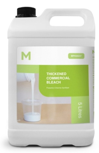 [LMD28237] Thickened Commercial Bleach 5% - Clear, 5L Refill Bottle (2)    