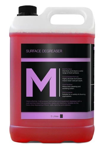 [LMD28260] Heavy Duty Surface Degreaser - Red, 5L Refill Bottle (2)   