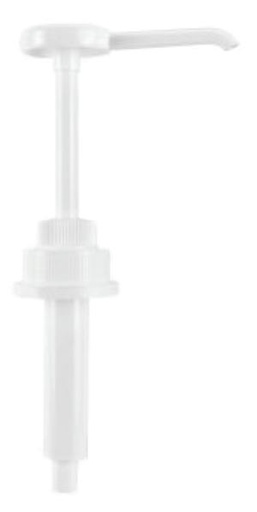 [LMD28693] Industrial Jerry Can Lotion Pump - White, 38/410 Neck, 8ml (400)