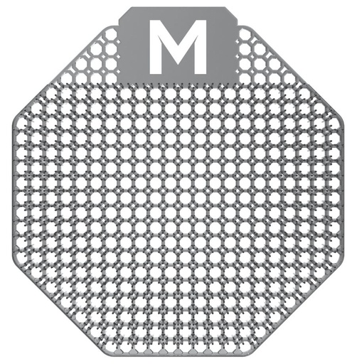 [LMD28809] Scented Urinal Screen - Grey, Executive (10) + Plastic Glove *Popular*