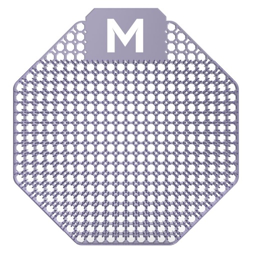 [LMD28820] Scented Urinal Screen - Purple, Ocean Mist (10) + Plastic Glove