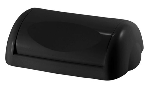 [LMD2914] Wall Mount Bin 42L Swing Lid - Black, Weighted Swing Design (1)