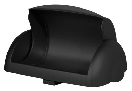[LMD2996] Wall Mount Bin 23L Sanitary Lid - Black, Sanitary Design (6)