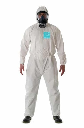 [LMD30603] SMS Coverall Type 5/6 - White, XL, 50gsm (12) *Breathable Coverall