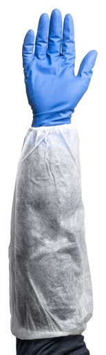 [LMD30860] Polypropylene Sleeve Covers - White, 200mm x 400mm x 25gsm (400)        