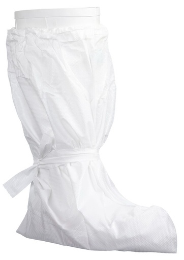[LMD30920] Laminated CPE Boot Covers - White, 510mm (120) *Double Sole*