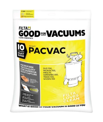 [LMD33458] Pacvac Paper Vacuum Bag - Brown, For Backpack Models (10)