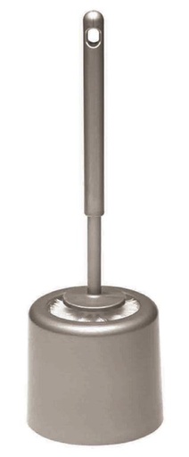 [LMD33475] Round Toilet Tidy Set - Silver, Plastic (6)  