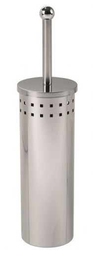 [LMD33495] Enclosed Stainless Toilet Tidy Set - Silver, Stainless Steel (6)  