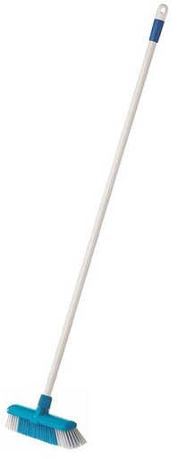 [LMD33850] Deluxe Indoor Broom - Blue, 300mm x 22mm x 1200mm, Soft Bristles (4)
