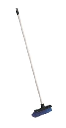 [LMD33856] Economy Outdoor Broom - Blue, 300mm x 22mm x 1200mm, Stiff Bristles (3)