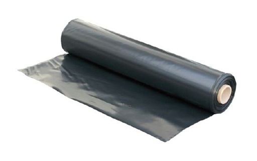 [LMD4180] SWS Polyethylene Sheet - Black, 4m x 25m x 250mu (1) 100% Recycled