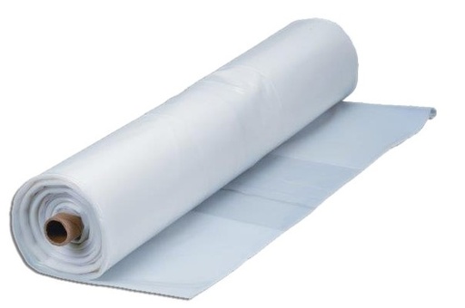 [LMD4230] SWS Polyethylene Sheet - Clear, 4m x 50m x 125mu (1) 50% Recycled