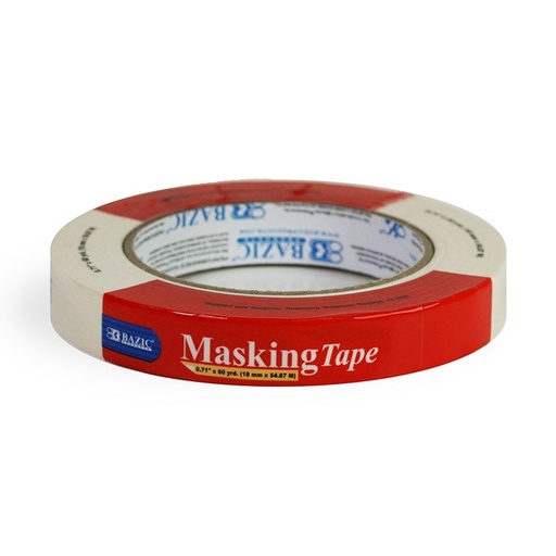 [LMD-950] Bazic 0.71" X 2160" (60 Yards) General Purpose Masking Tape (36)