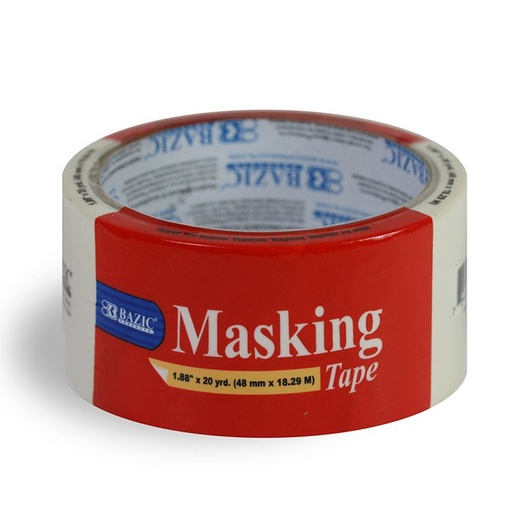 [LMD-955] Bazic 1.88" X 720" (20 Yards) General Purpose Masking Tape (36)