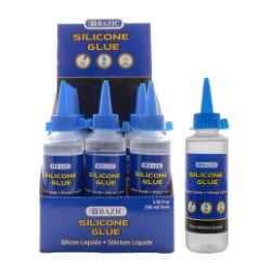 [LMD-2030] Bazic 3.38 Fl Oz (100 Ml) Silicone Glue (6)