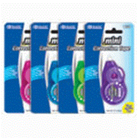 [LMD-1632] Bazic 5 Mm X 236" Fashion Mini Correction Tape (12)