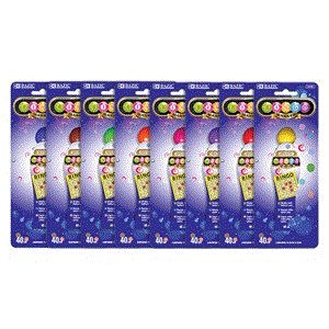 [LMD-1240] Bazic Assorted Color 40 Ml. Bingo Marker (12)
