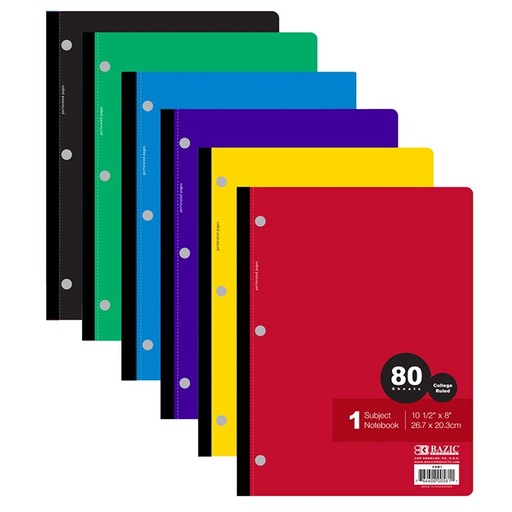 [LMD-581] Bazic C/R 80 Ct. Wireless Notebook (24)