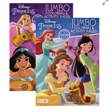 [LMD-4577036] Bazic Disney Princess Coloring Book (36)