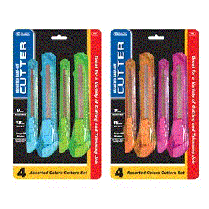 [LMD-145] Bazic Jumbo & Mini Multipurpose Cutter (4/Pack) (12)